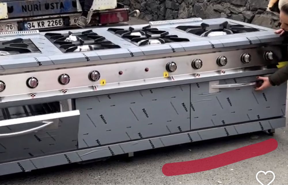 Печка професионална газова