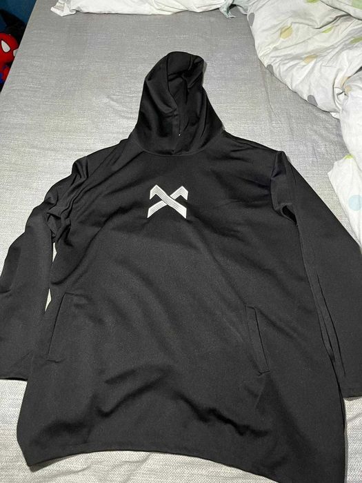 Hanorac negru Slick Street marimea L