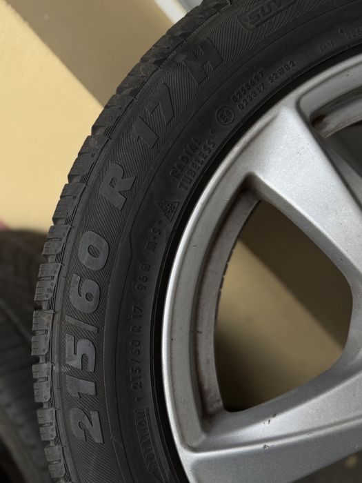 Jante roti cauciucuri iarna Renault Kadjar duster