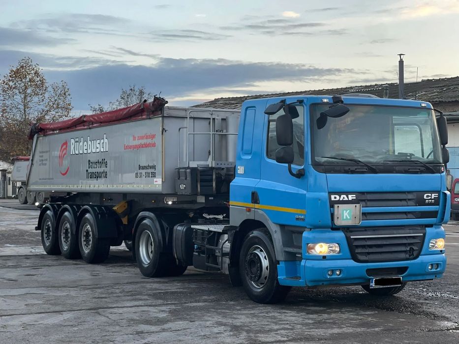 DAF CF 85.410 Ansamblu CAP+ Semiremorca CARNEHL CHKS/A 24 MC