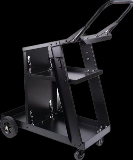 Carucior manevrare aparat sudura MIG-MAG/TIG/MMA , aparat tras tabla