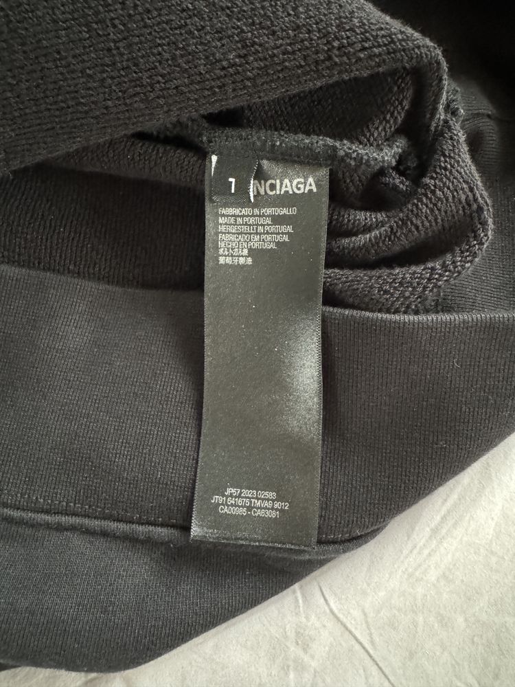 Balenciaga logo hoodie