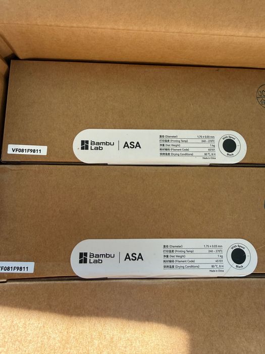Bambu lab ASA нишка за 3д принтиране