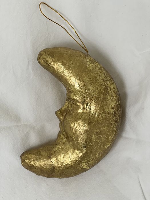 Декоративные игрушки новогодние игрушки ( полумесяц, месяц, звездочка)