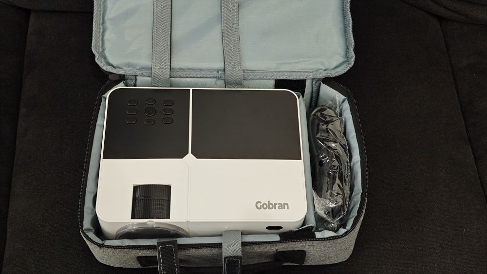 Videoproiector Gobran Full HD 1080p , HDMI,Usb,Card,Vga