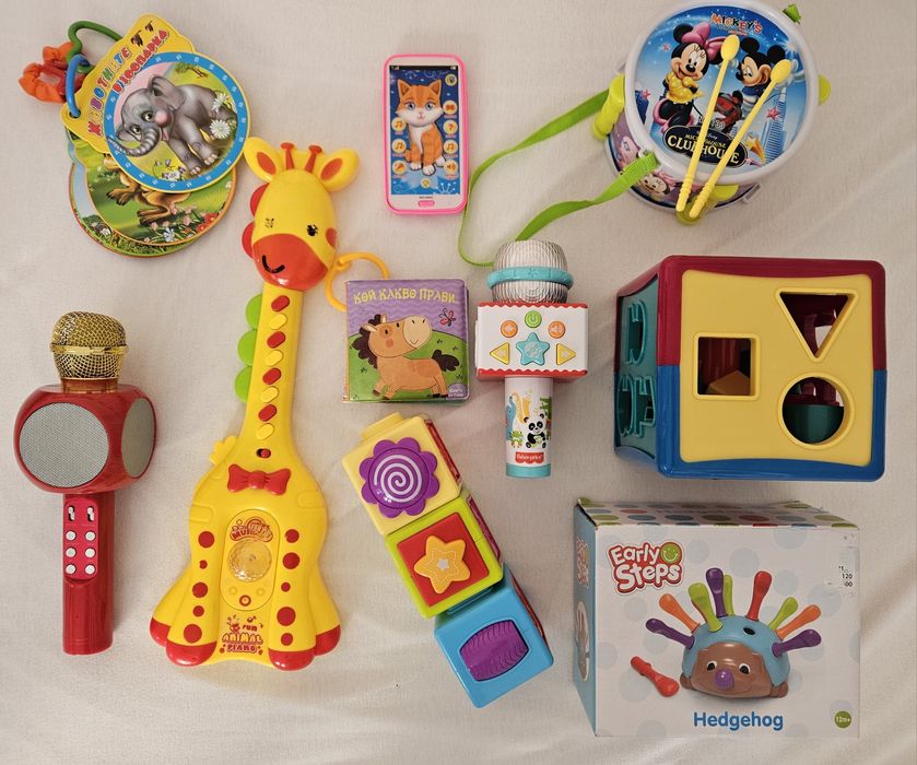 Лот занимателни играчки