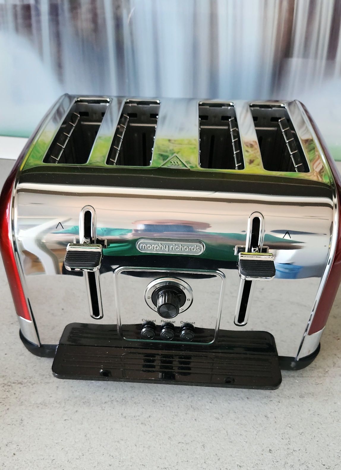 Профисионален Тостер Morphy Richards Venture 800W, 7 настройки, 4 фили