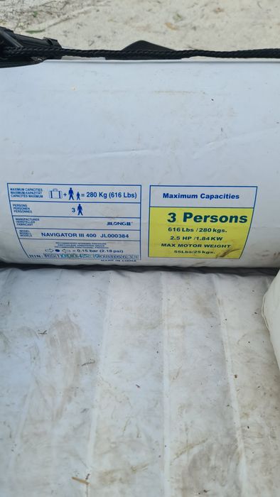 Barca navigator 3 echipata cu motor mini kota 30 llbs