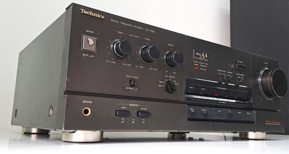 Technics SU V 650 amplificator muzica film arta