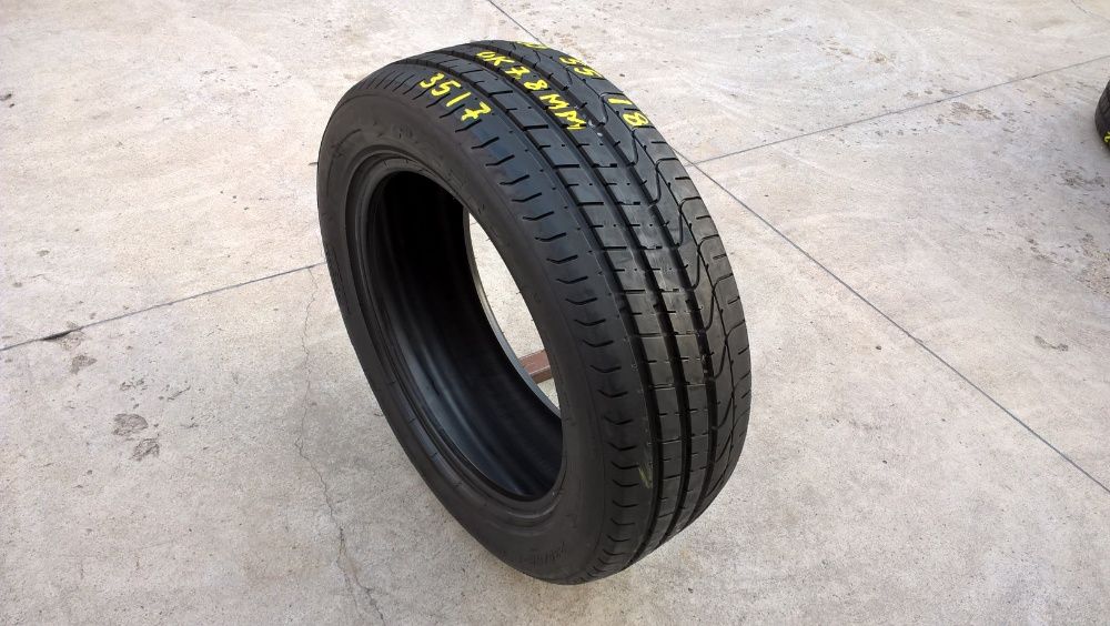 O anvelopa de vara 235 55 18 pirelli p zero profil 7,8 mm