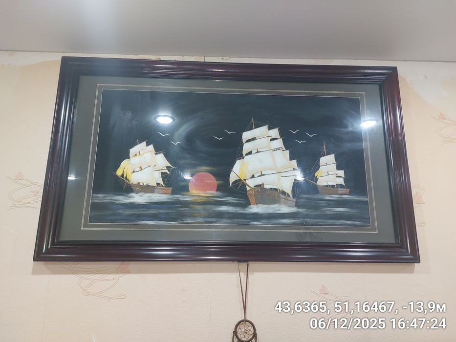 Продам картину Корабли