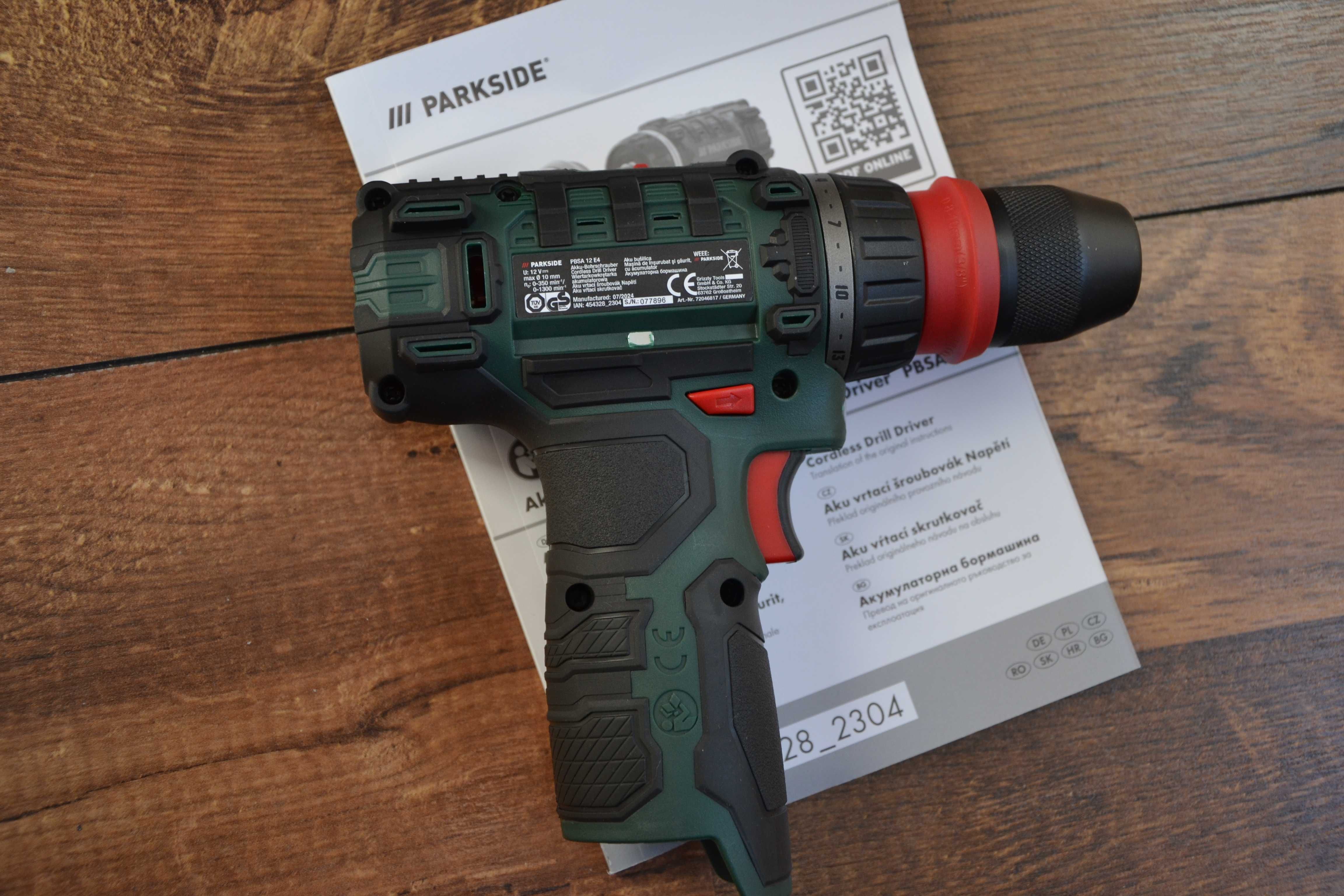 Нов винтоверт Parkside 12V