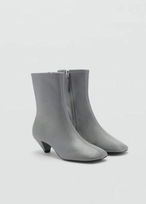 Кожени боти/ботуши Mango, 38 - 38.5, нови