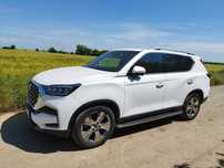 SsangYong Rexton, Premium plus, praguri, trapa, piele maro