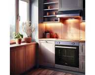 Нова фурна за вграждане Muhler - B0766BFA, 65 l, 8 функции