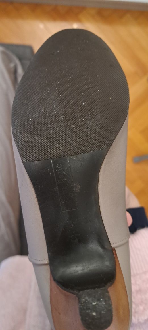 Cizme piele Zara, marimea 37