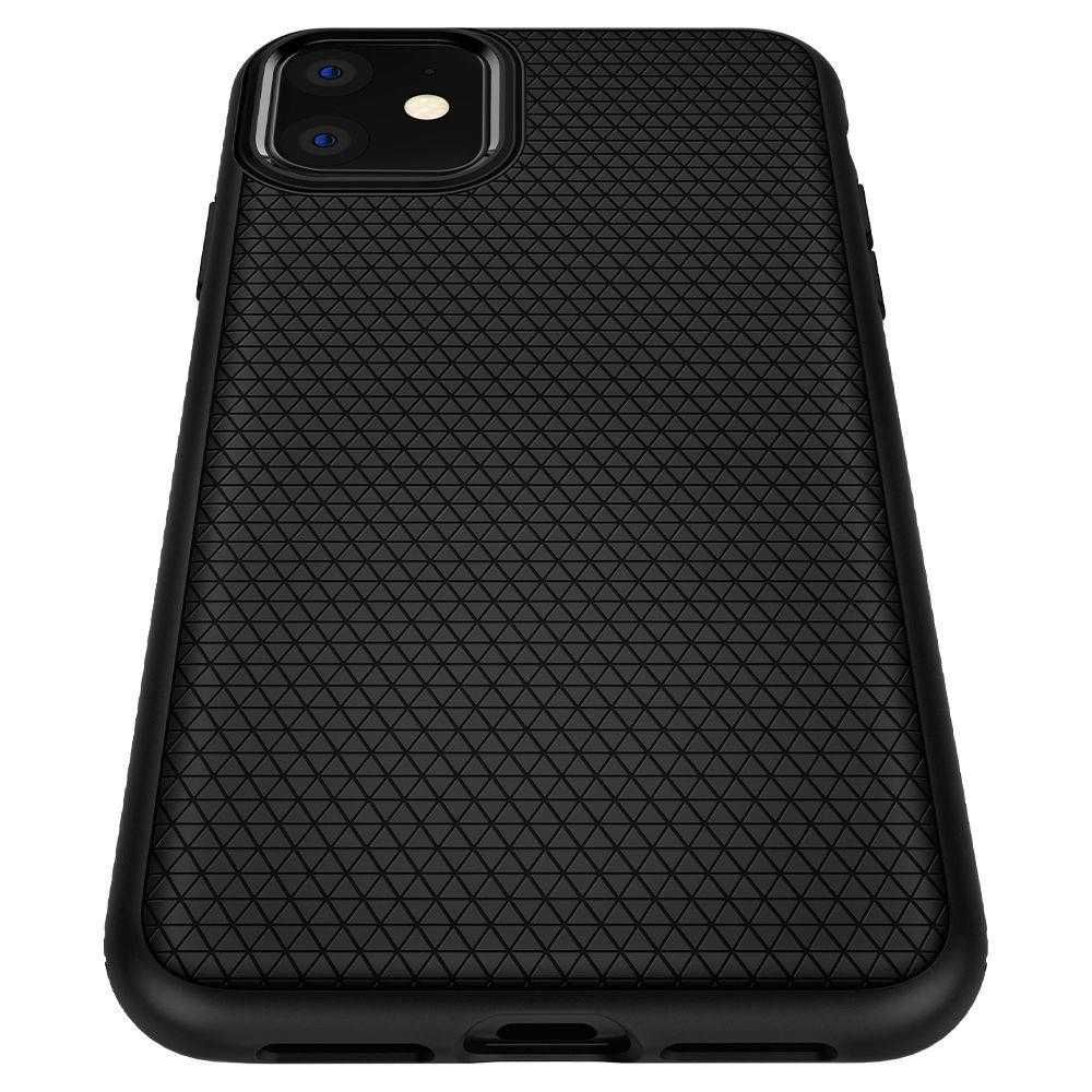 Противоударен Калъф за iPhone 11, SPIGEN Liquid Air Case,Черен