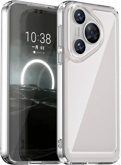 Прозрачен кейс space case за huawei pura 80