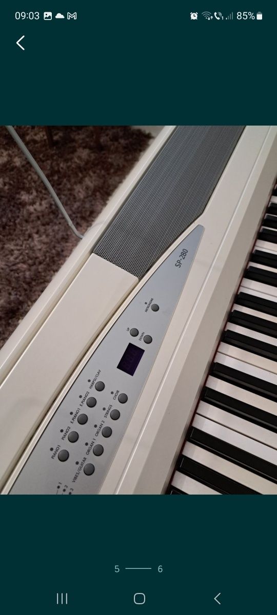 Vand schimb electronic korg sp280