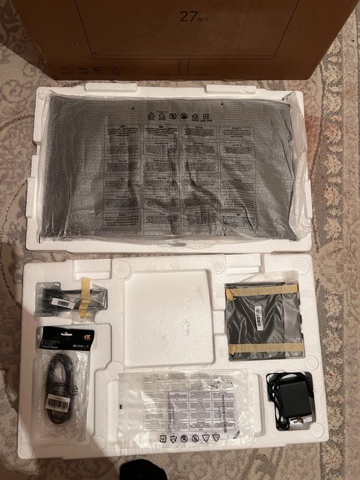 Монитор Redmi G27Q в идеальном состояний пользывался только 1 месяц .