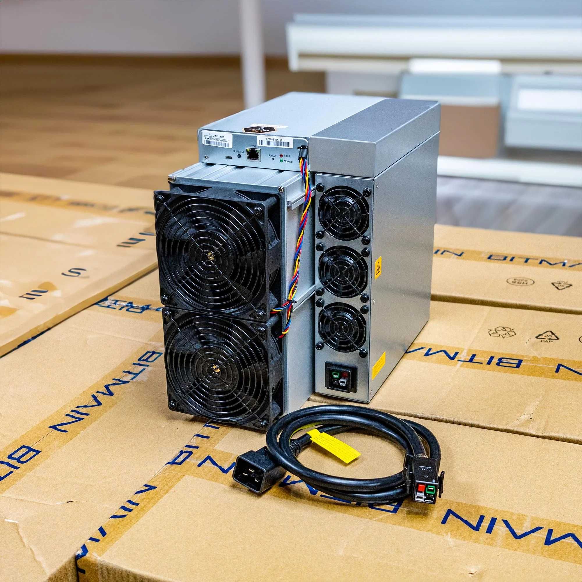 Bitmain Antminer KS5 PRO 21th KAS Miner (Каспа Майнър), Нов