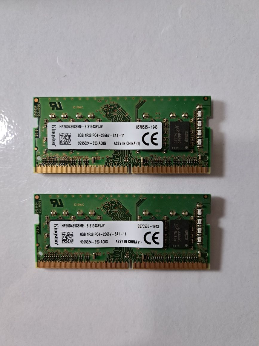 Kit Memorie RAM Laptop: DDR4, 2×8Gb, 2666/3200MHz, 1.2V