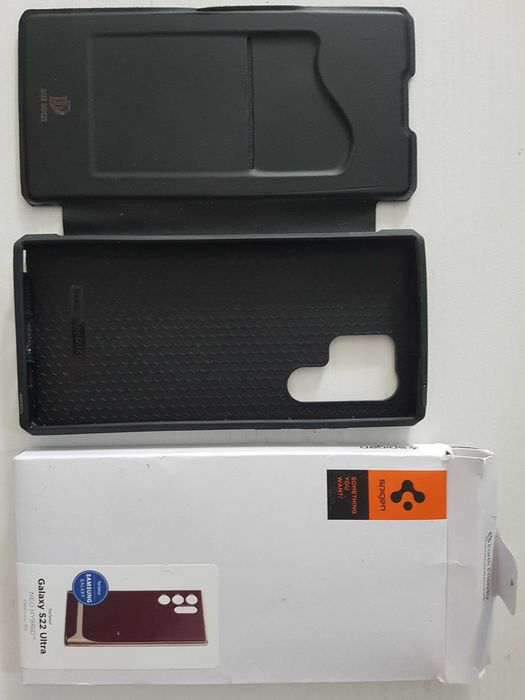 3 кейса за Samsung S22 Ultra (Spingen, Blanc Space)