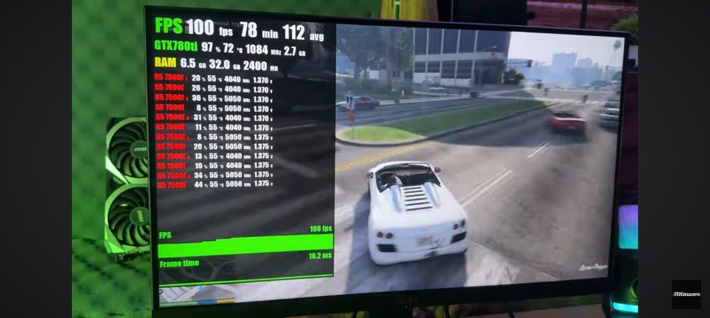 GTx780ti шина 384бит на три гига ддр5