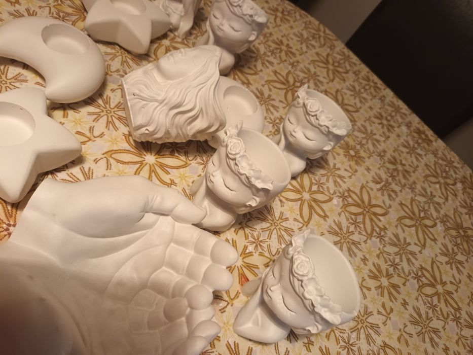 Figurine ipsos,decoratiunii