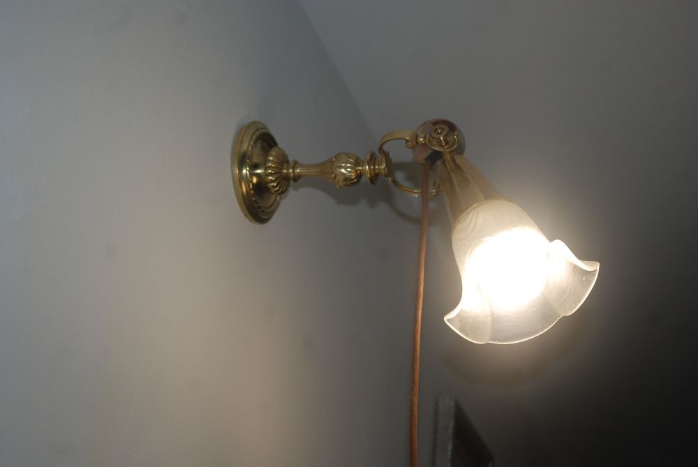 Vand lampa veche de birou /aplica ART NOUVEAU deosebita