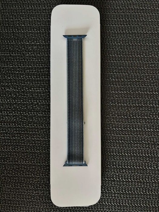 Curea originala Apple Storm Blue Sport Loop