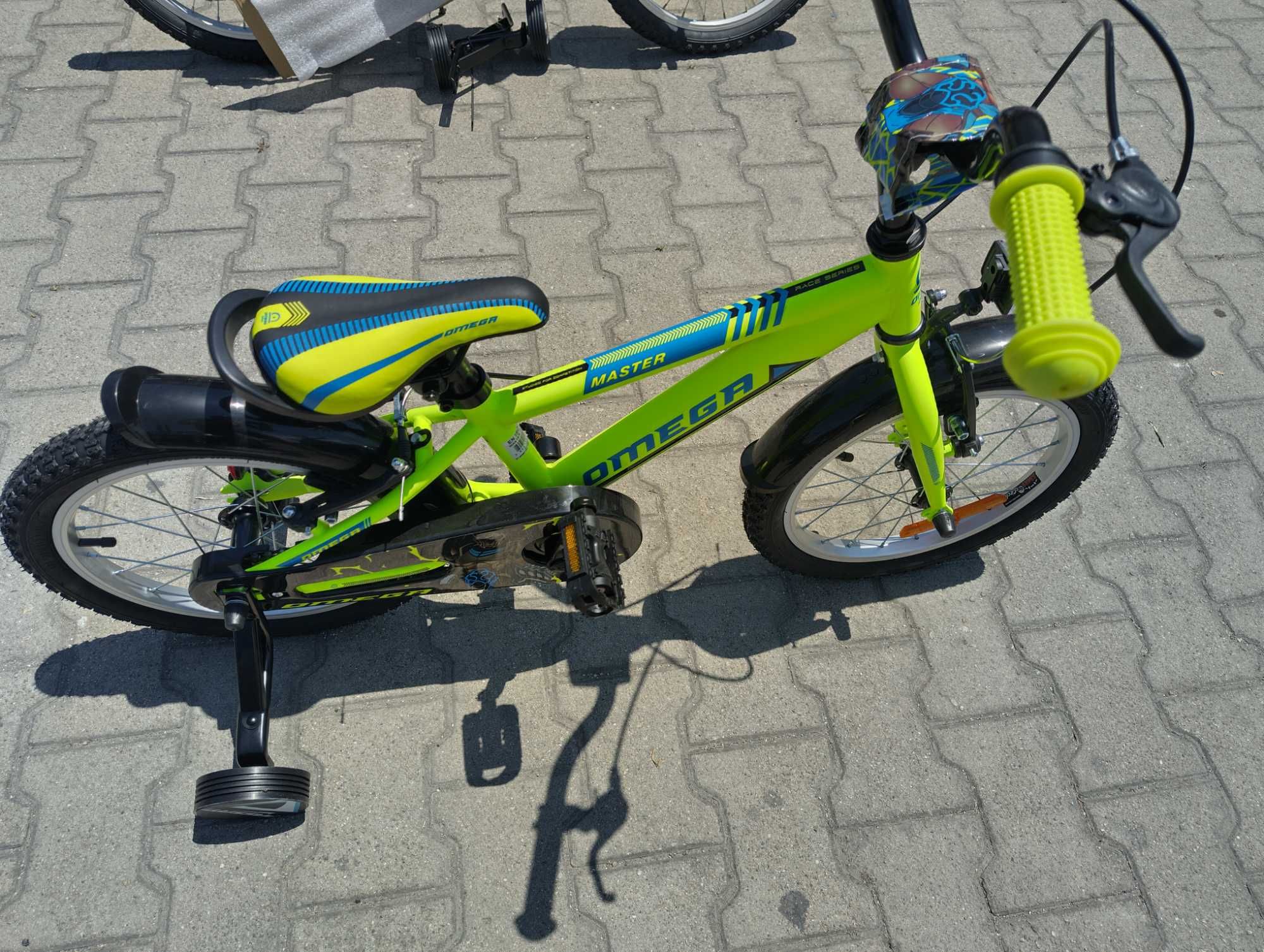 Детски велосипед 16" MASTER жълт