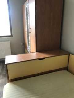 Гардероб, легло, ракла, скрин - комплект