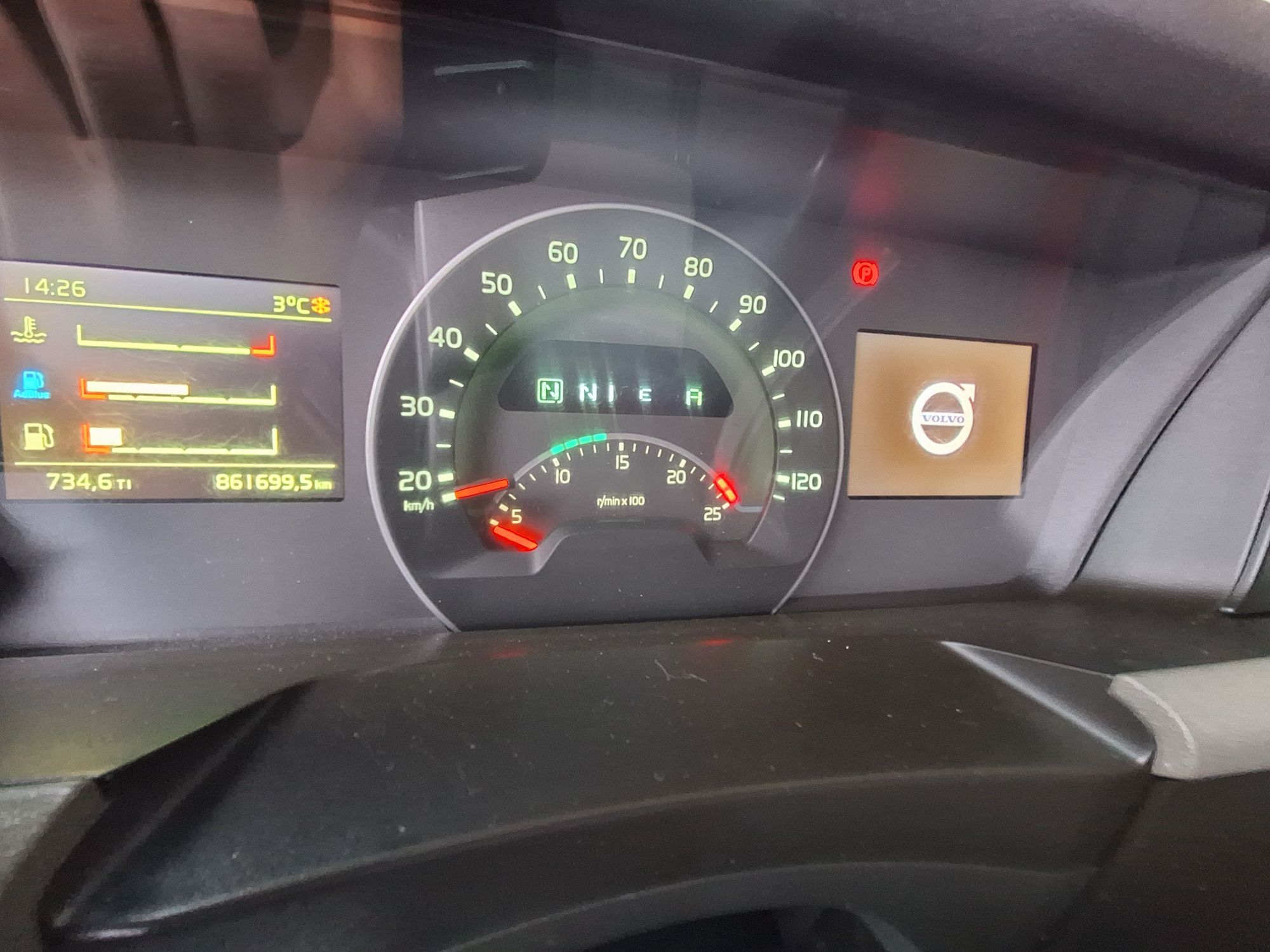 Volvo fh evro 5 motor