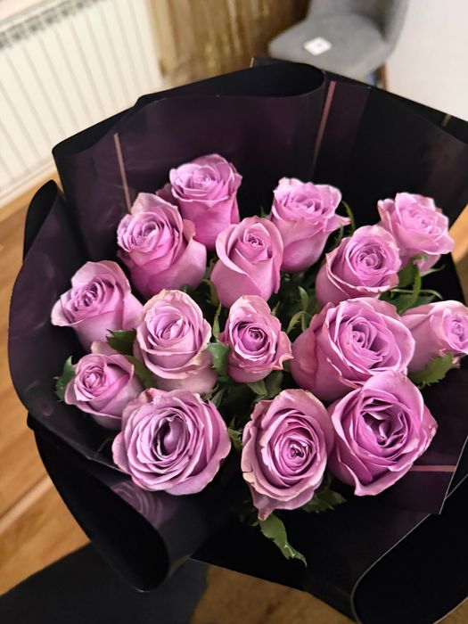 Цветы Б/У Розы розовые