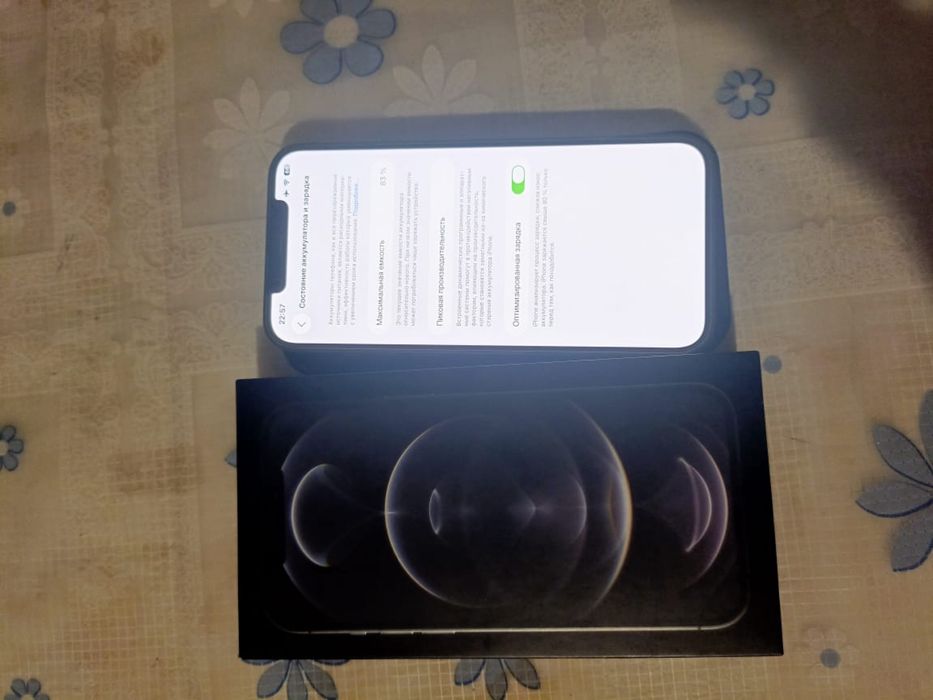 Iphone 12 pro max акб 83% память 128