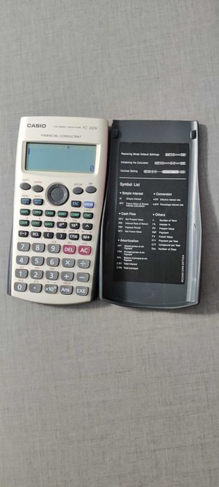 Calculator FINANCIAR - CASIO, model FC-100V , NOU , Made in Japan