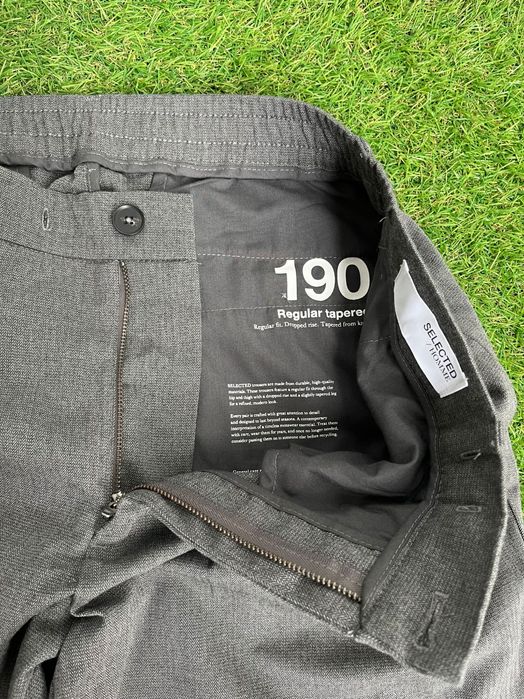 Мъжки панталон: Selected Homme  SLH190-REG Tapered Leroy Pleat Pant XL