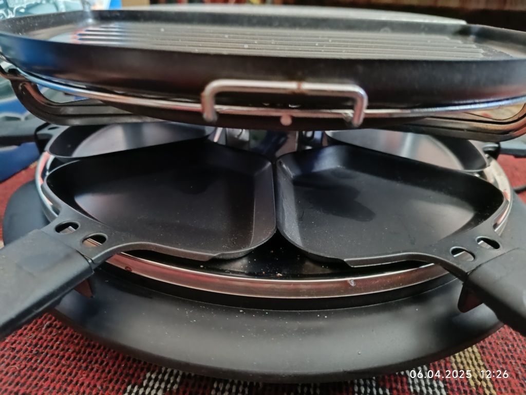 Раклет грил RACLETTE Grill 2 in 1