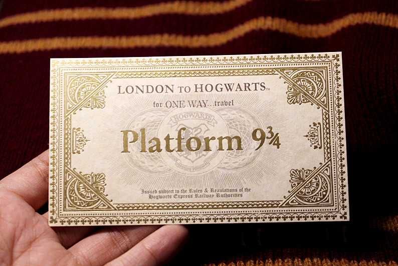 Магическа пръчка на Дъмбълдор + Билет + нашивки Harry Potter