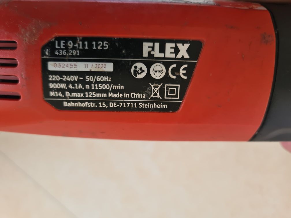 Flex LE 9-11  125  / polizor unghiular cu variator