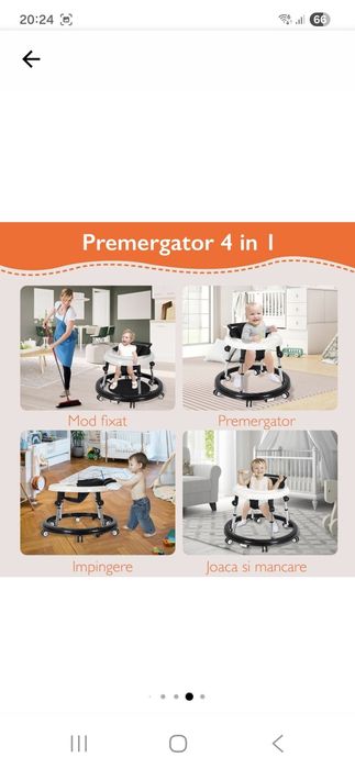 Premergator Copii 3 moduri