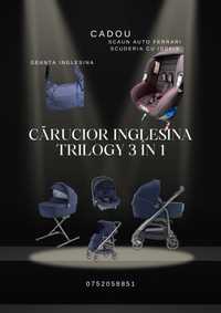Cărucior Inglesina Trilogy 3 în 1 + super CADOURI
