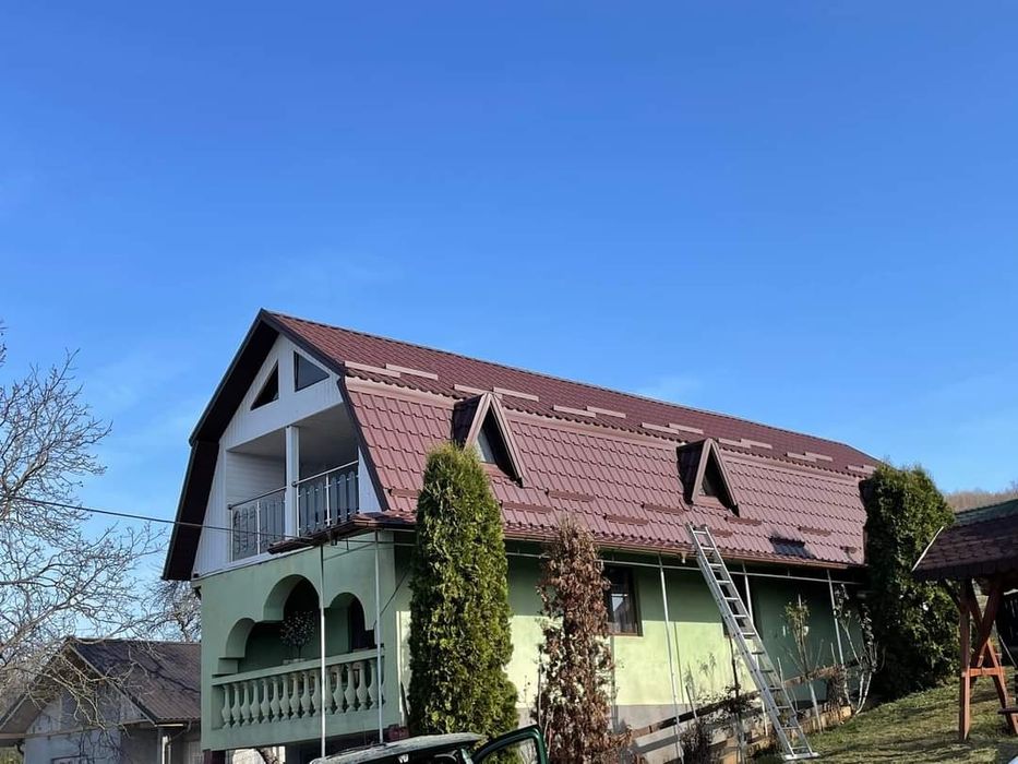 Tigla metalica reparații jgheaburi burlane foisoare mansardari