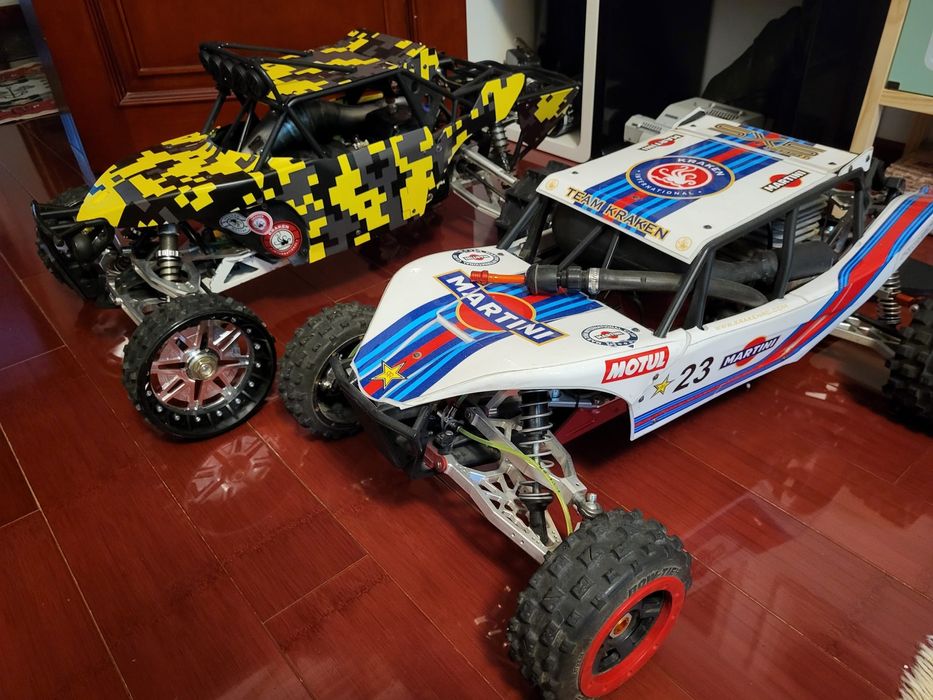 Automodel HPI Baja 65cc Taylor wheelie car benzina 1/5 unicat NOUA