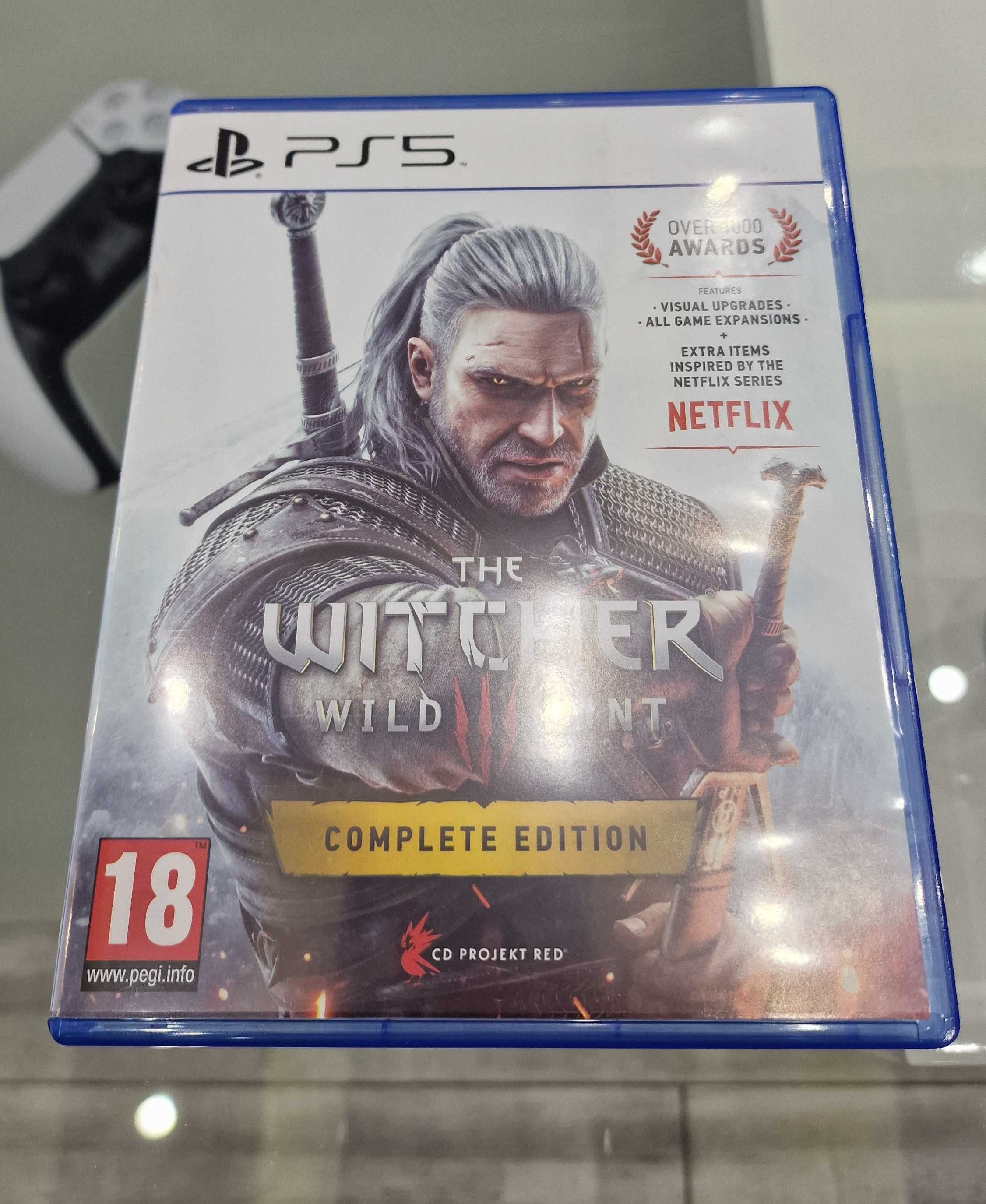 The Witcher 3 PS5/Assassins Creed Mirage PS5/Red Dead Redemption 2 PS4