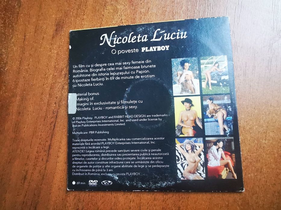 Dvd Nicoleta Luciu Playboy