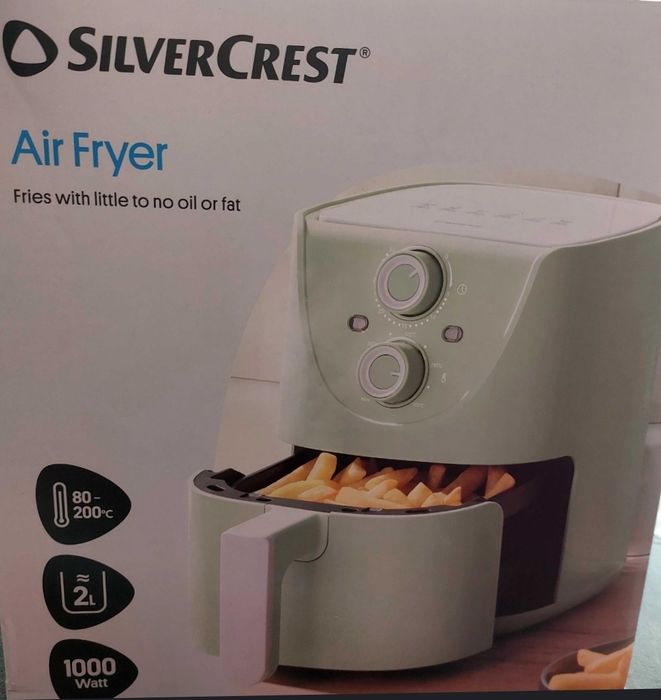 AIR FRYER SilverCrest, 1000W, 2l вместимост, модел: SHLF 1000 D2
1000