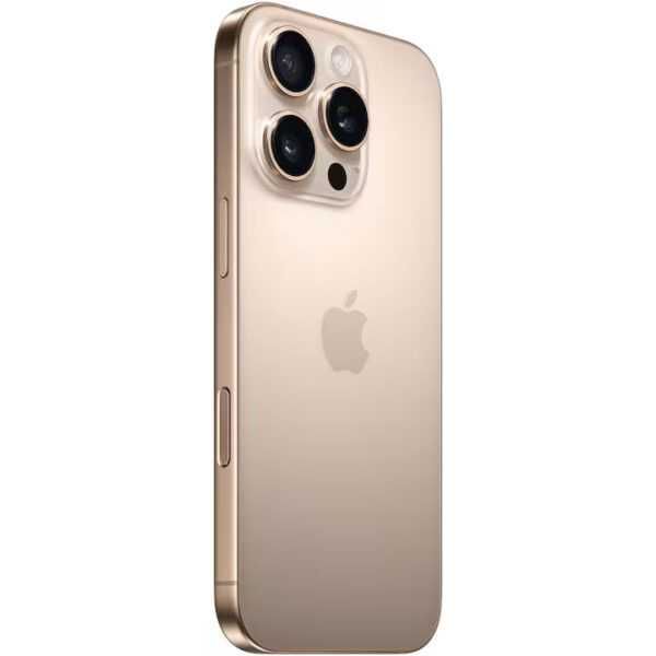 Telefon mobil Apple iPhone 16 Pro, 128GB, 5G, Desert Titanium -SIGILAT