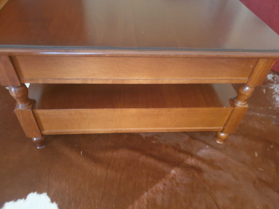 Masuta de cafea 90cm×90cm Louis Philippe -Mobexpert